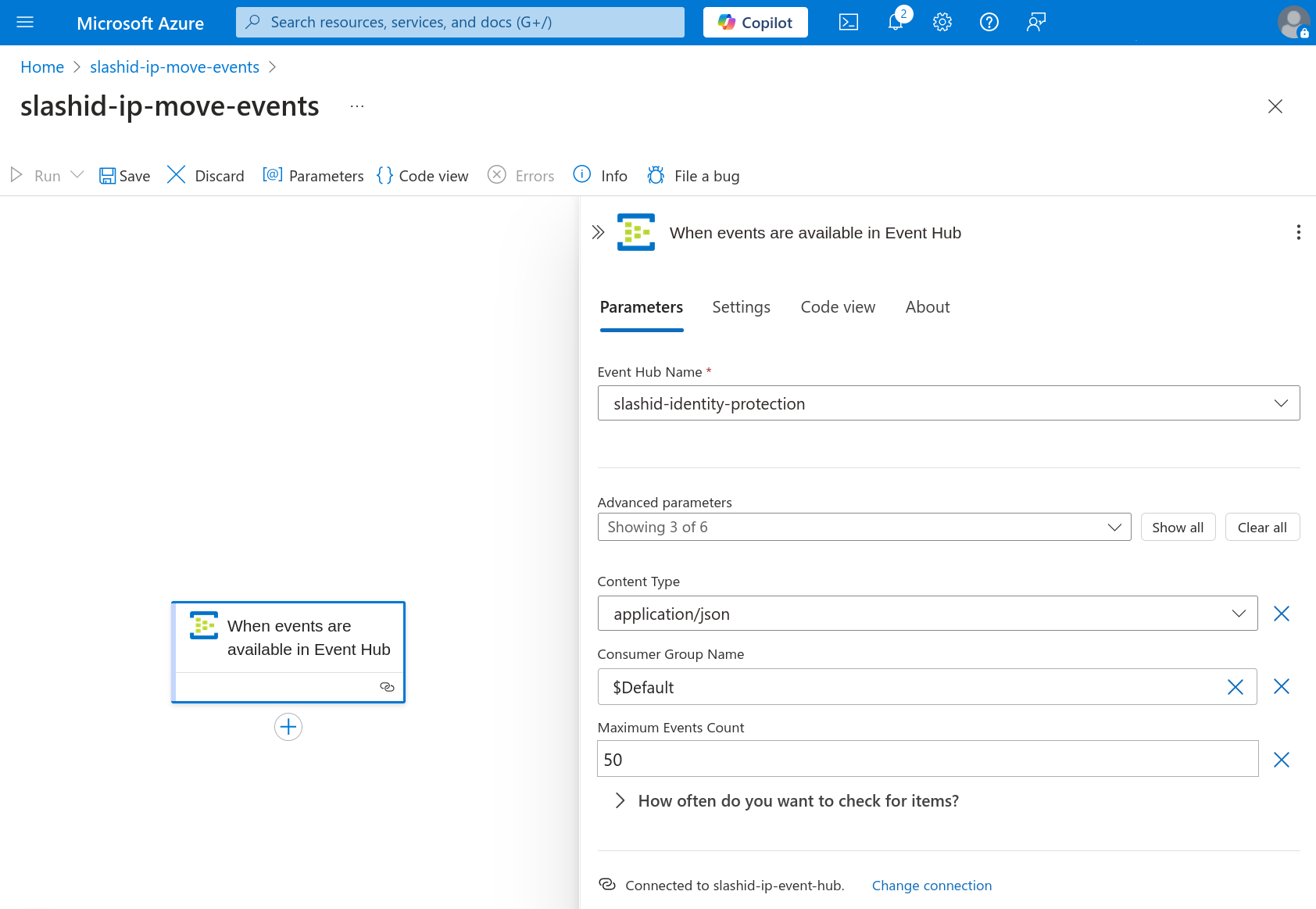 Set up the Logic App trigger